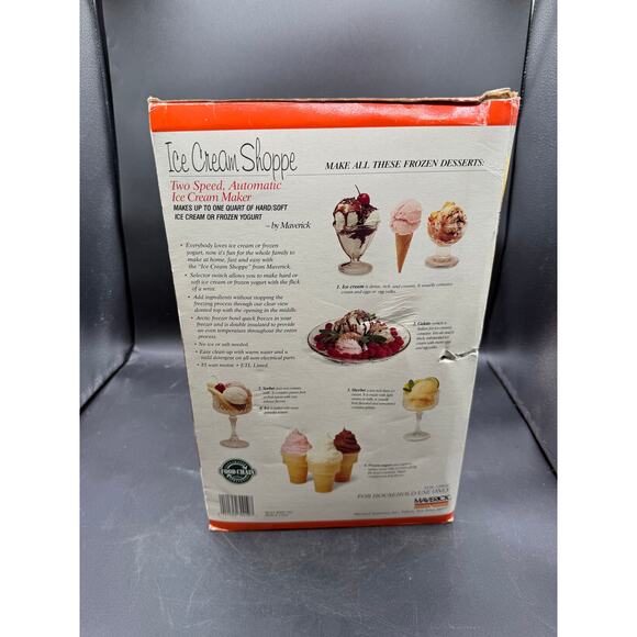 Maverick Ice Cream Shoppe - new in box - Picture 3 of 4